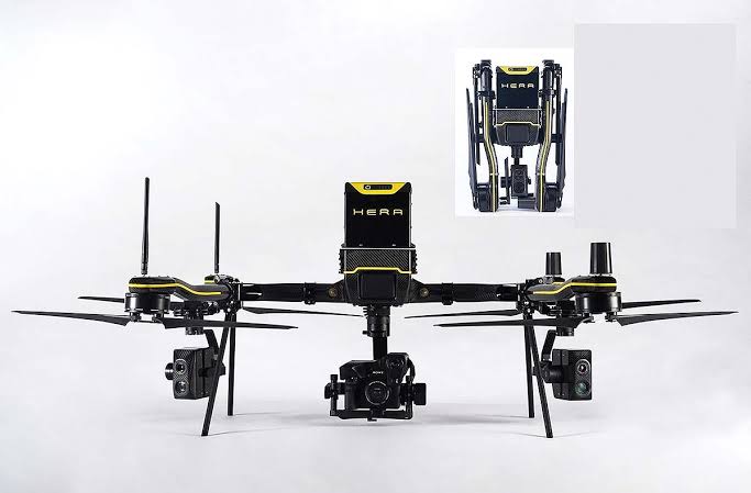 Trên tay Drone HERA: Tải trọng 15kg và có thể thả 9 quả bom