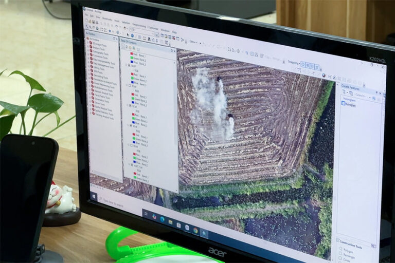 Bộ Nông nghiệp ứng dụng UAV giám sát đốt rơm rạ cho kết quả khả quan